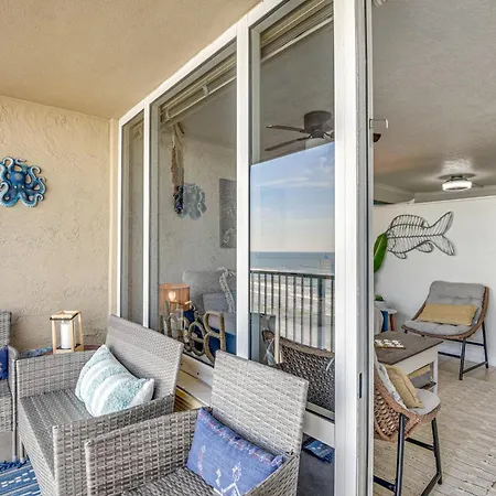 Top-Floor Beach Condo With 2 Oceanfront Balconies! Daytona Beach Exterior photo