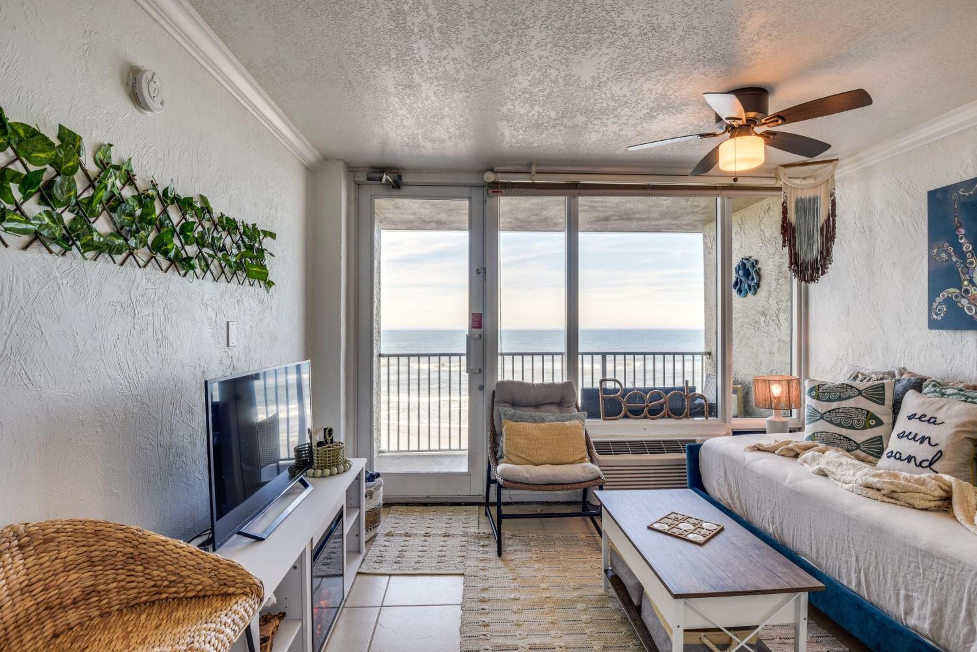 Apartamento Top-floor With 2 Oceanfront Balconies!